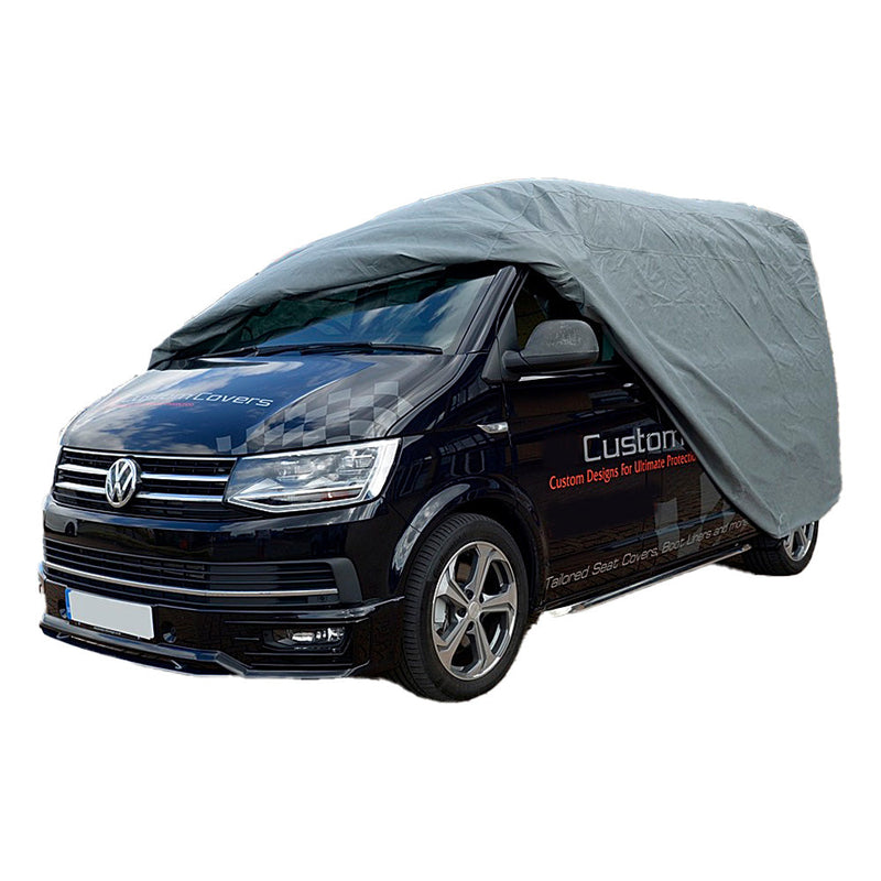 Custom-fit Outdoor Car Cover for VW Bus Camper Van LWB - Transporter Eurovan Caravelle Vanagon T4 - 1990 to 2004 (350)