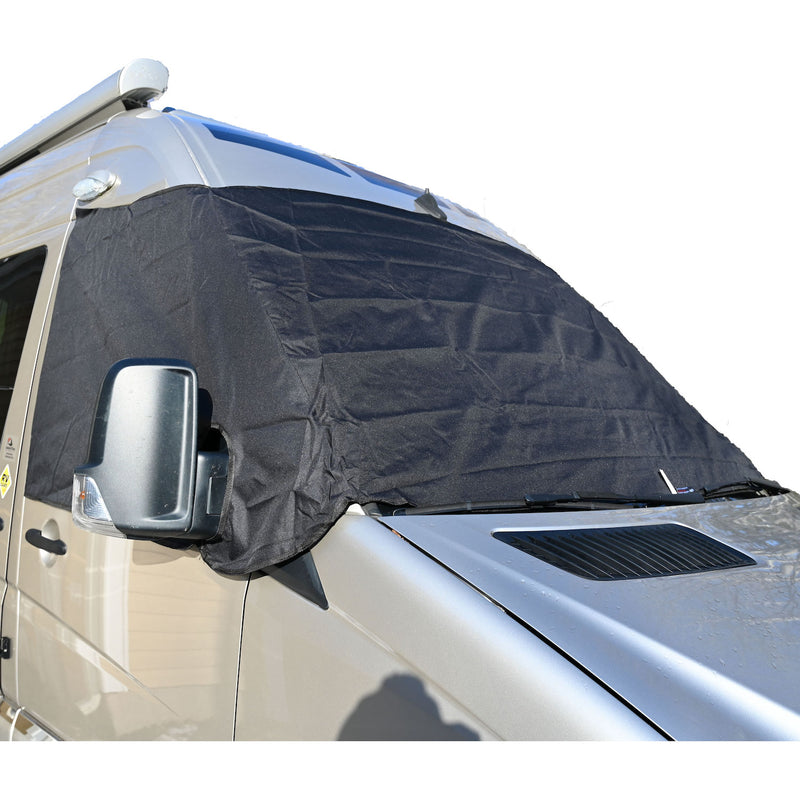Screen Wrap Frost Cover for Mercedes Sprinter Van - BLACK - Generation 2 - 2006 to 2018 (369B)