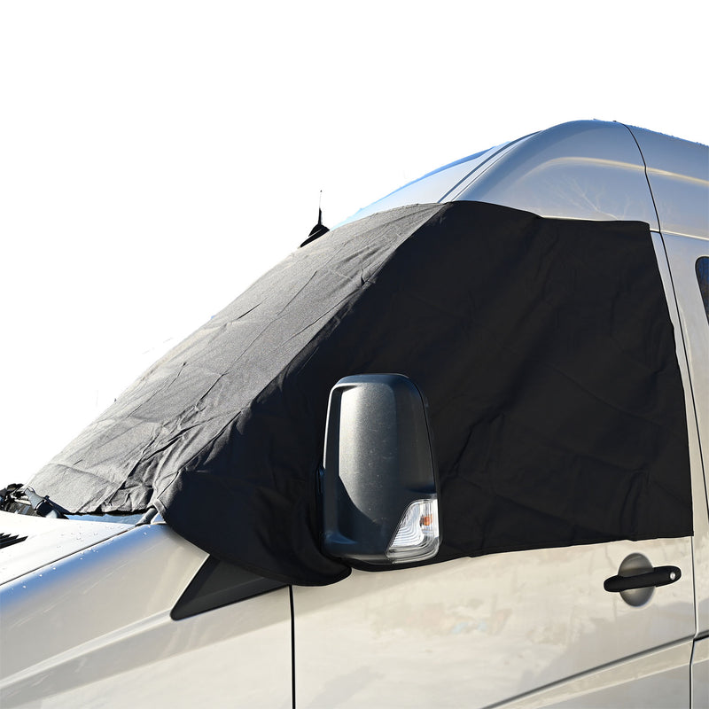 Screen Wrap Frost Cover for Mercedes Sprinter Van - BLACK - Generation 2 - 2006 to 2018 (369B)