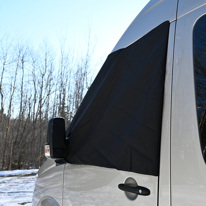Screen Wrap Frost Cover for Mercedes Sprinter Van - BLACK - Generation 2 - 2006 to 2018 (369B)