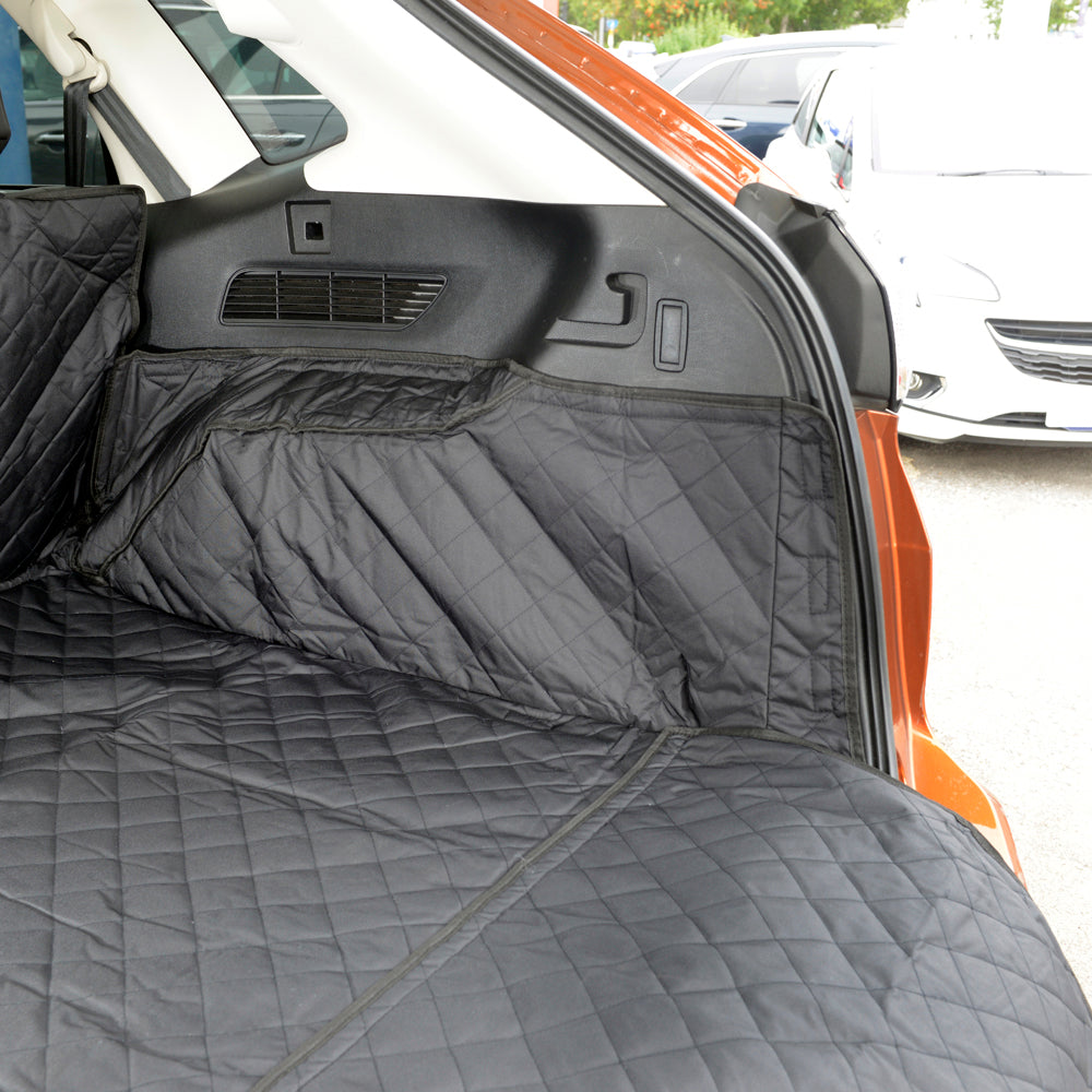 Custom Fit Quilted Cargo Liner for the Ford Edge Generation 2 with carpeted sides - 2015 onwards (363)