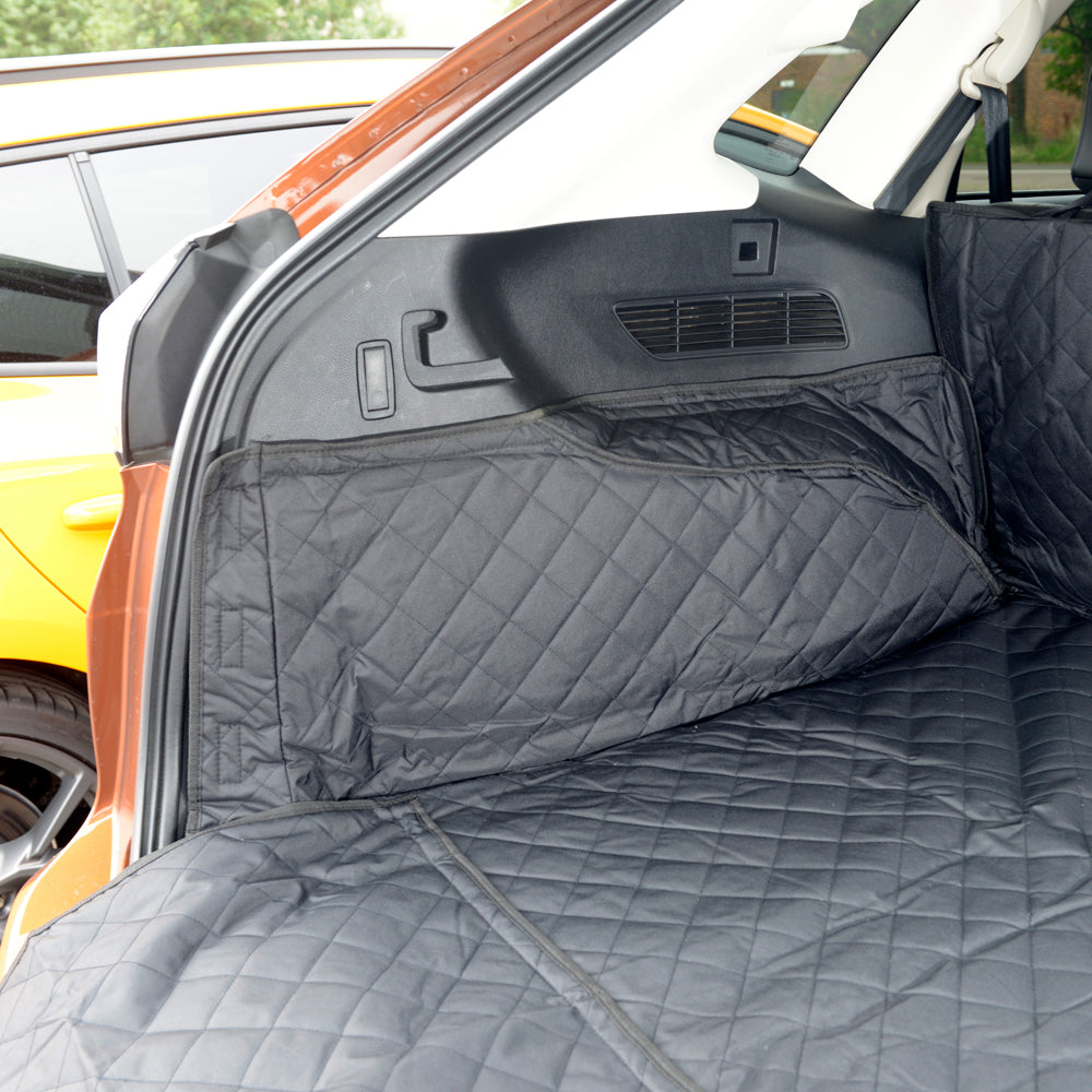 Custom Fit Quilted Cargo Liner for the Ford Edge Generation 2 with carpeted sides - 2015 onwards (363)