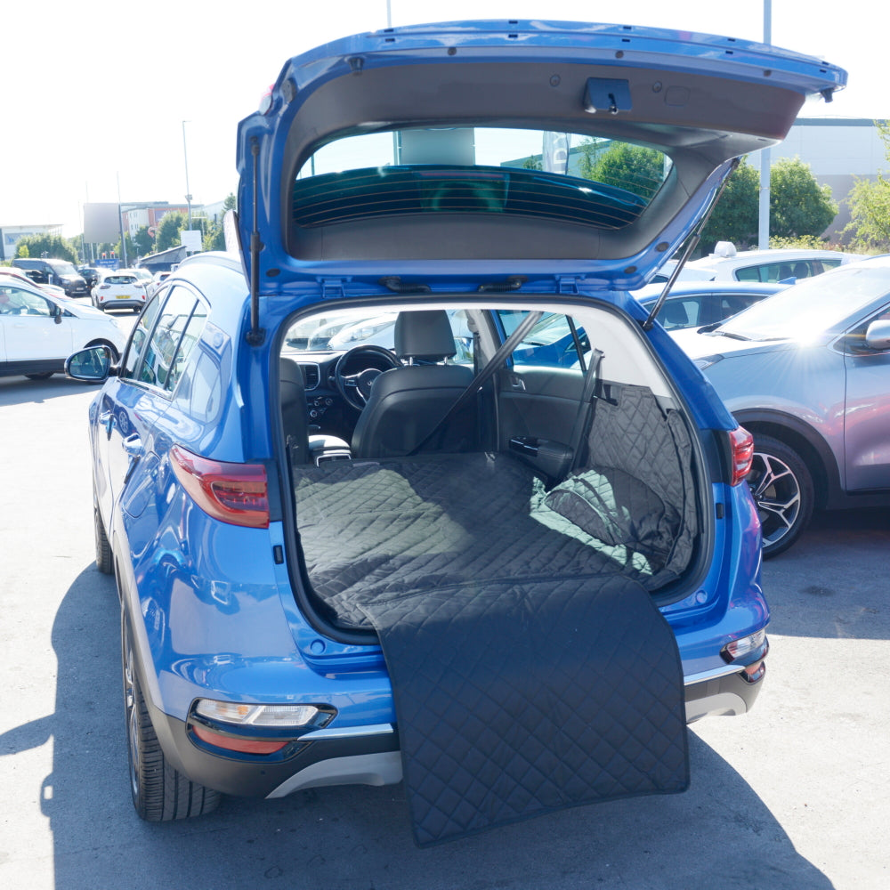 Doublure de chargement matelassée sur mesure pour Hyundai Tucson Génération 4 (QL) - 2015 à 2020 (414)