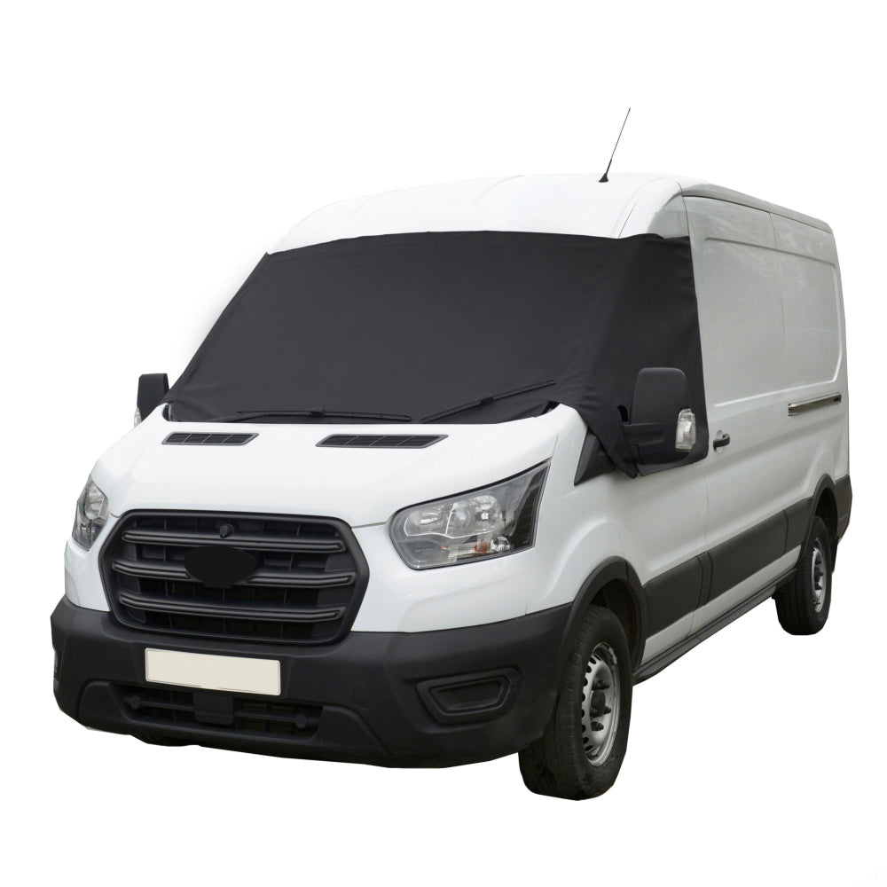 Protection antigel pour écran pour Ford Transit Van Mk8 - NOIR - Génération 4 - à partir de 2014 (420B)