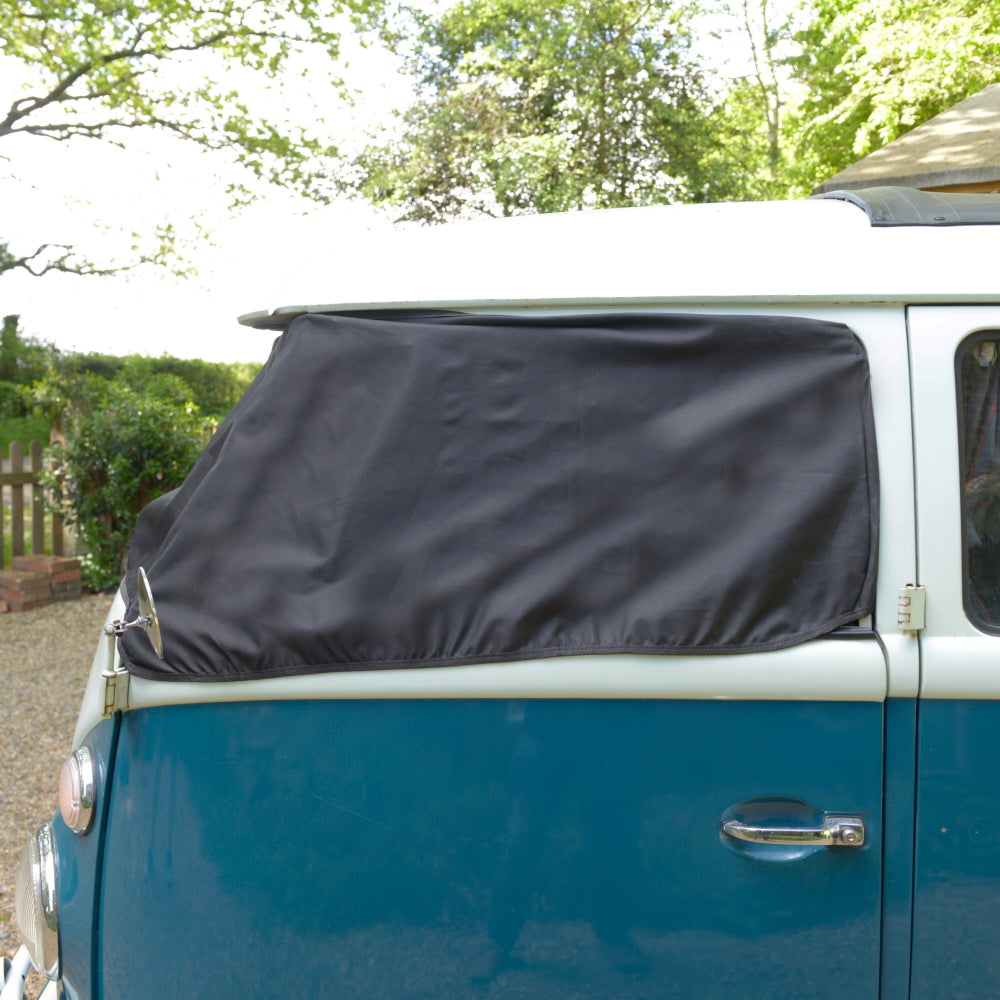 Housse de protection anti-gel pour VW Bus Camper Van (fenêtre divisée T1) - NOIR - 1950 à 1967 (421B)