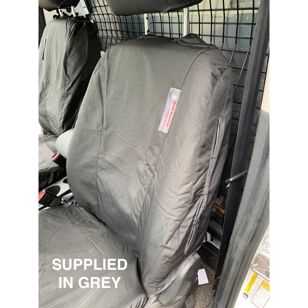 Custom-fit Front Seat Cover Set for the Ford Transit Connect Generation 2 (GREY) - 2013 onwards (442G)