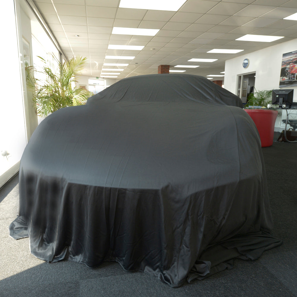 Showroom Reveal Car Cover for Jaguar models - MEDIUM Sized Cover - Black (448B)