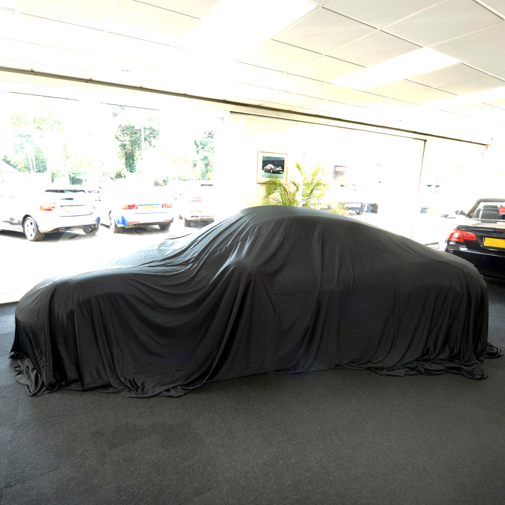 Showroom Reveal Car Cover for Cadillac models - MEDIUM Sized Cover - Black (448B)