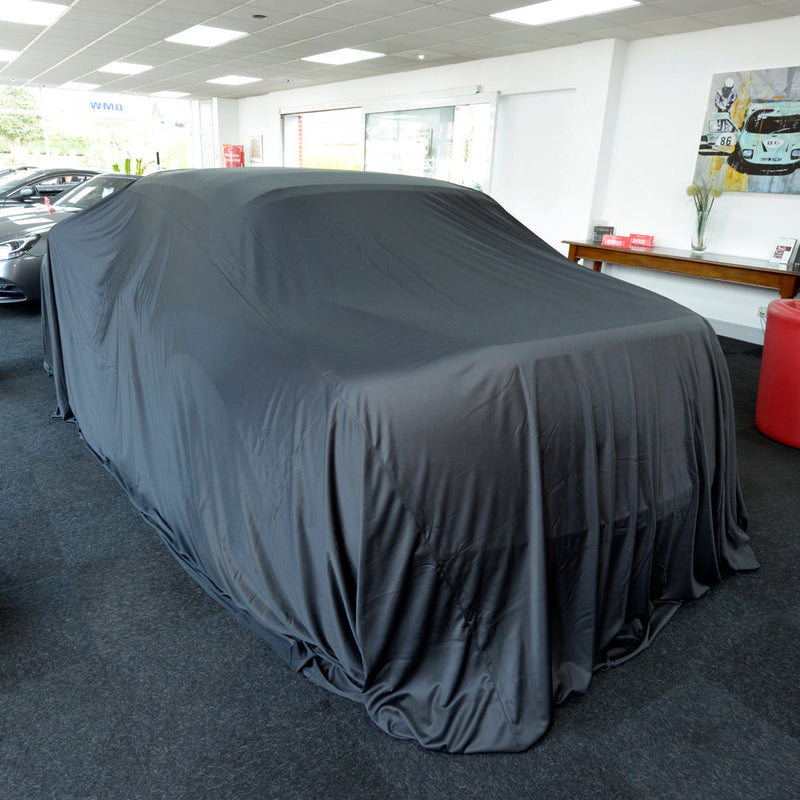Showroom Reveal Car Cover for Cadillac models - Large Sized Cover - Black (449B)