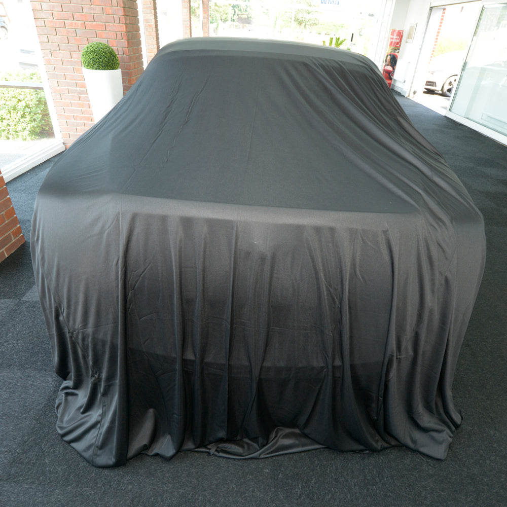 Showroom Reveal Housse de voiture pour modèles Alfa Romeo – Housse de grande taille – Noir (449B)