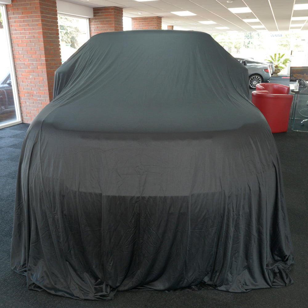 Showroom Reveal Car Cover for Land Rover models - Extra Large Sized Cover - Black (450B)
