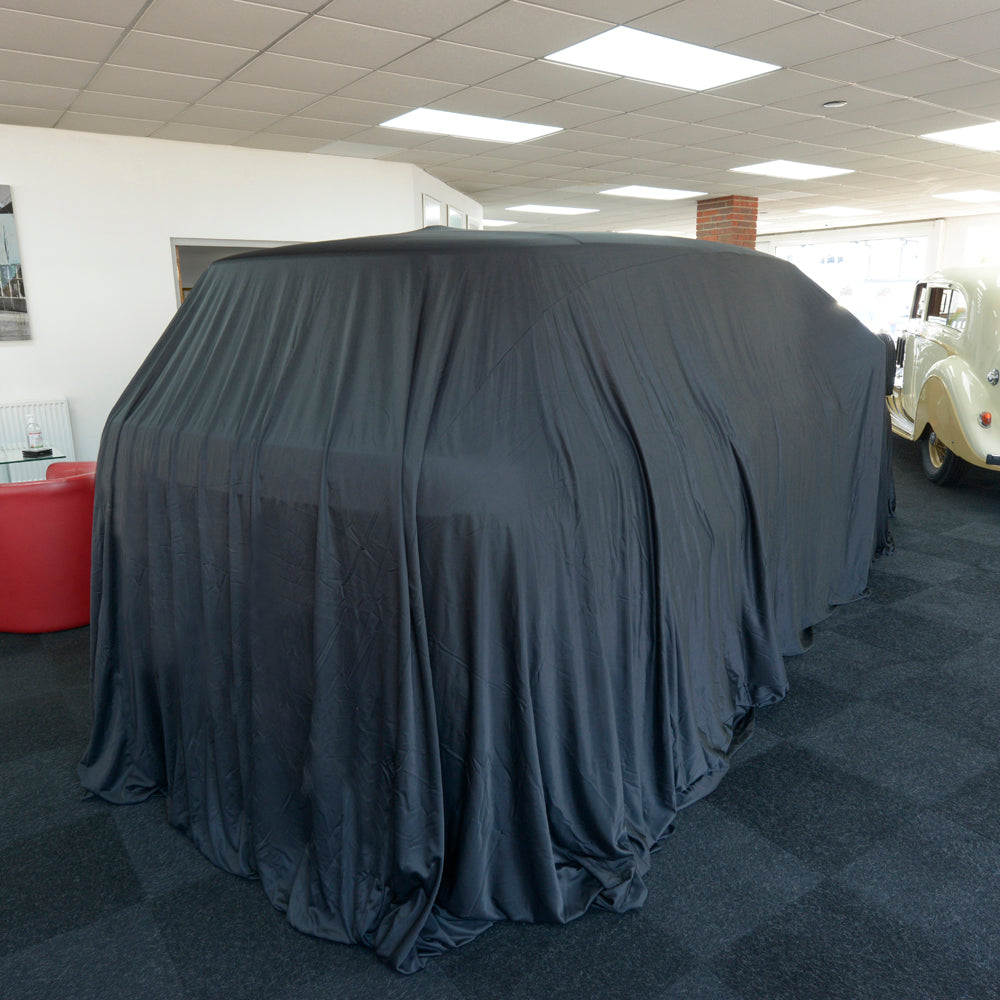 Showroom Reveal Car Cover for Datsun models - Extra Large Sized Cover - Black (450B)