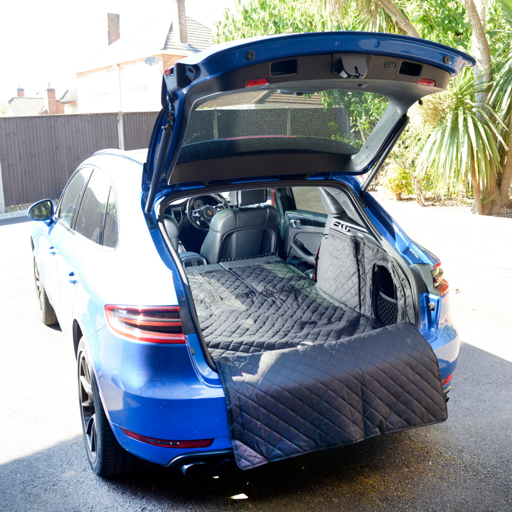Doublure de coffre matelassée sur mesure pour Porsche Macan générations 1 et 2 à partir de 2014 (629)