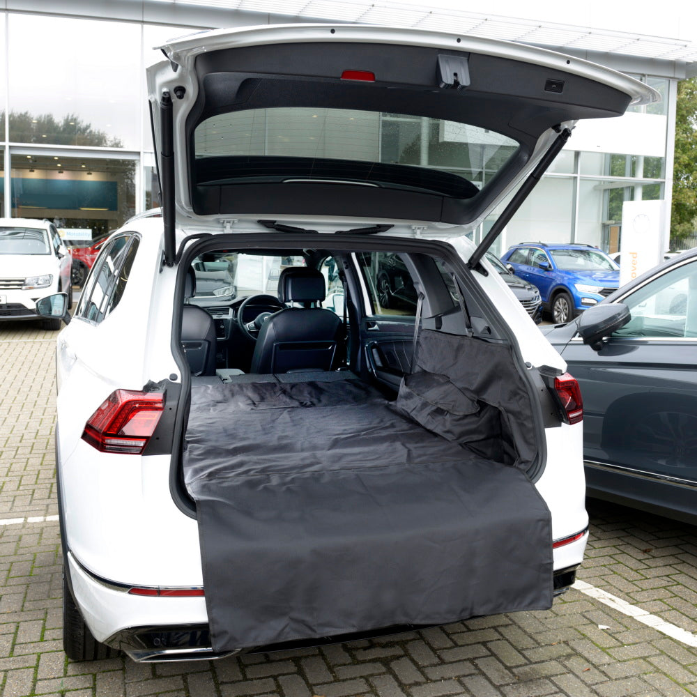 Tapis de coffre sur mesure pour VW Tiguan Allspace (3ème rangée pliée) - à partir de 2017 (558)