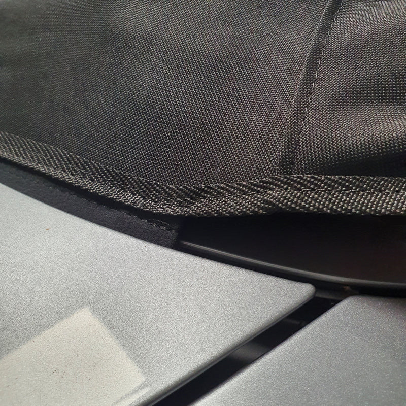 Soft Top Roof Half Cover for BMW E46 - 1999 to 2005 (571) - BLACK