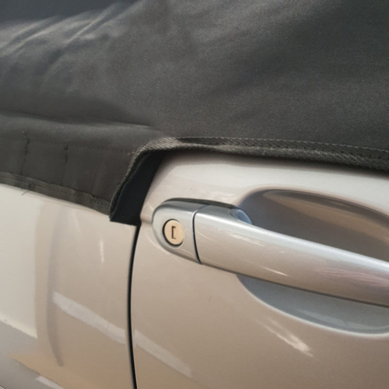 Soft Top Roof Half Cover for BMW E46 - 1999 to 2005 (571) - BLACK