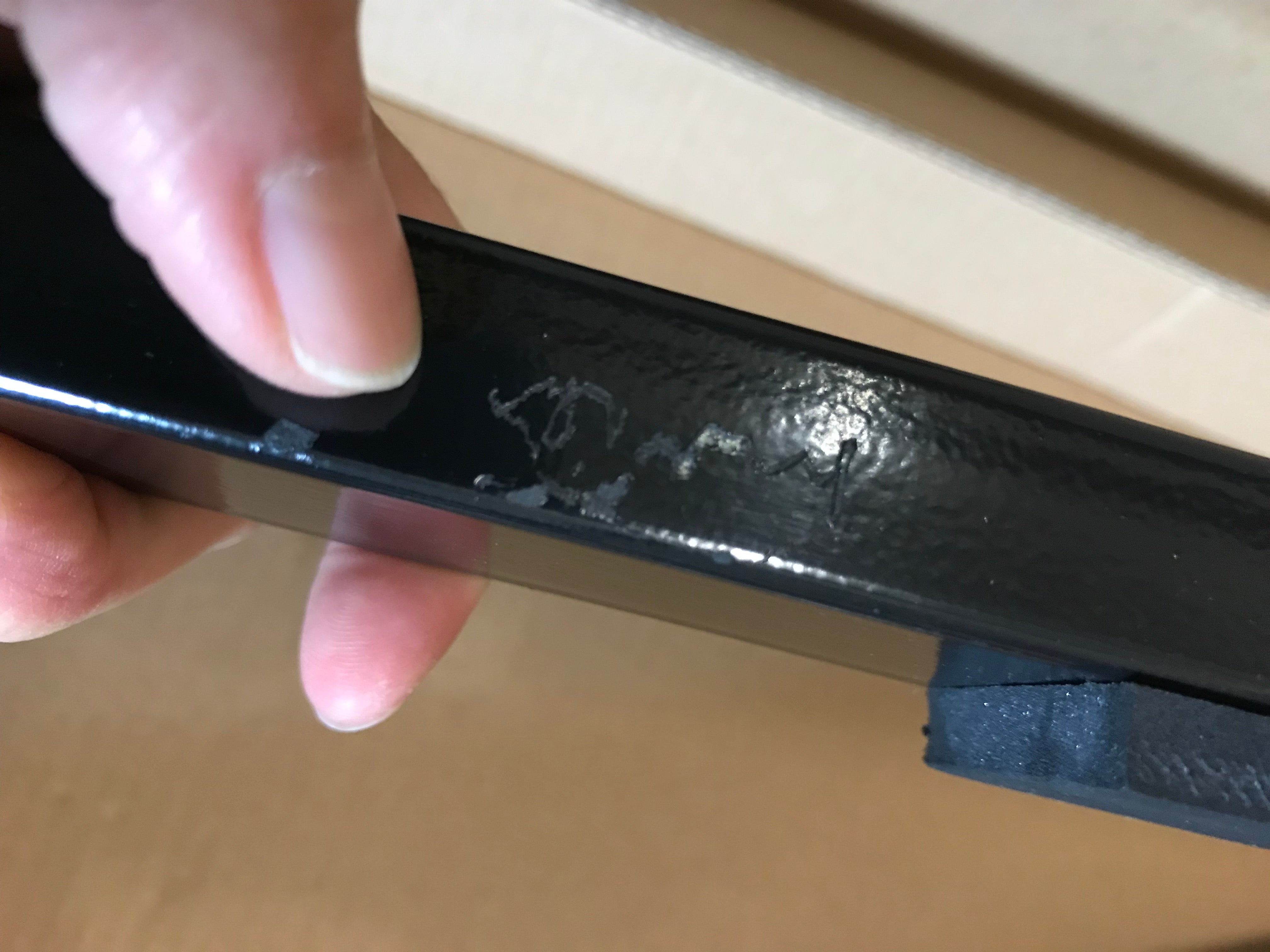 Estante de almacenamiento con soporte de techo rígido resistente (negro) con arnés de seguridad - SEGUNDO DE FÁBRICA (050Bx)