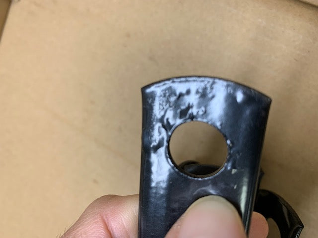 Estante de almacenamiento con soporte de techo rígido resistente (negro) con arnés de seguridad - SEGUNDO DE FÁBRICA (050Bx)