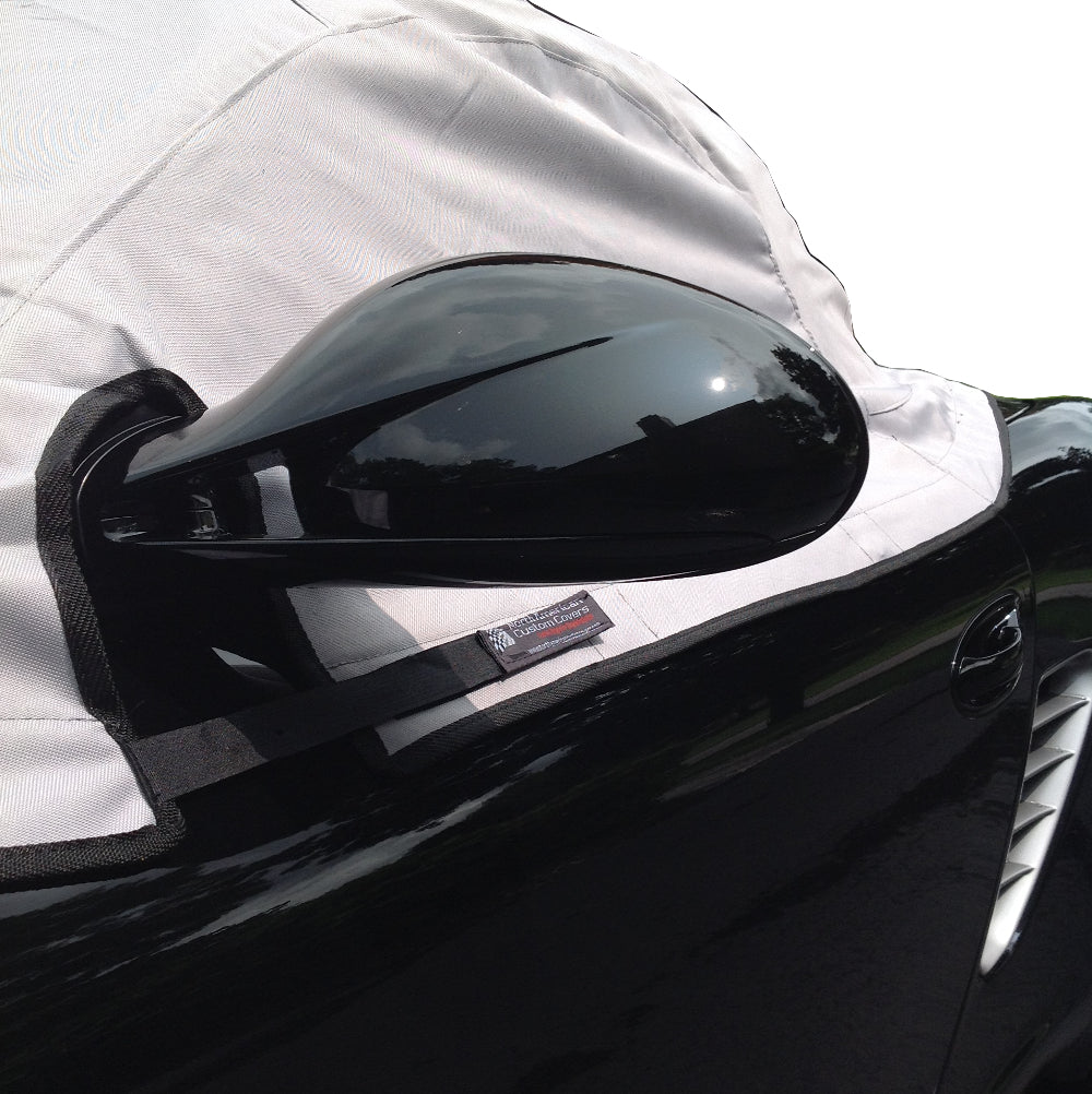 Demi-couverture de protection de toit souple pour Porsche Boxster 987 - 2005 à 2012 (114G) - GRIS